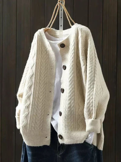 Noelle™ | Cable Cardigan