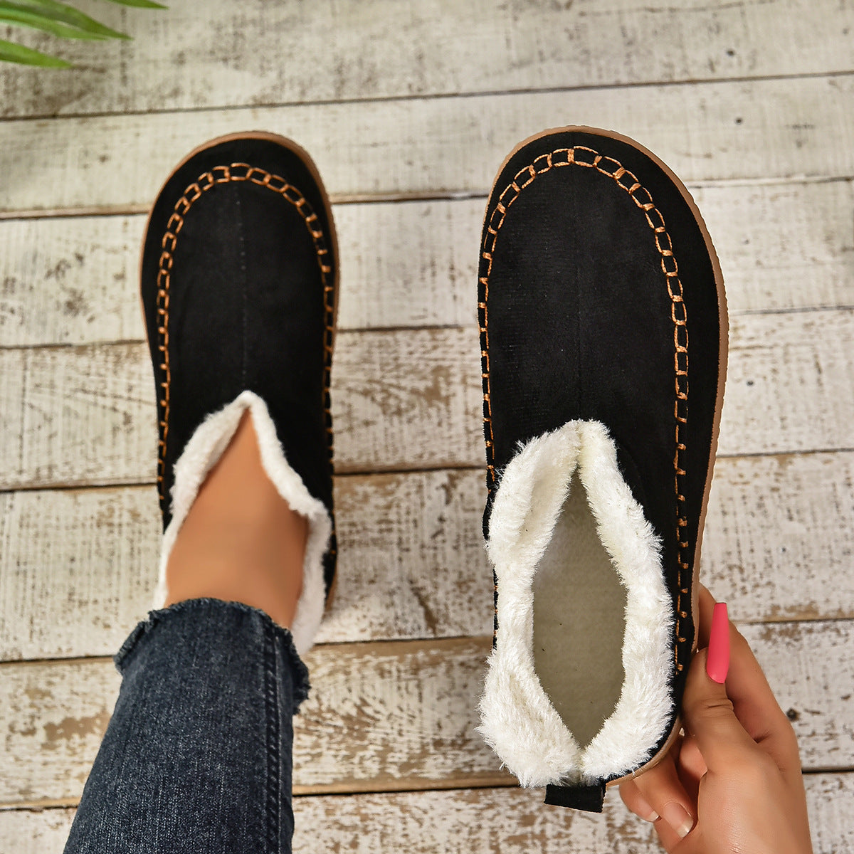 Aria™ | Warm Fur Lined Ankle Boots