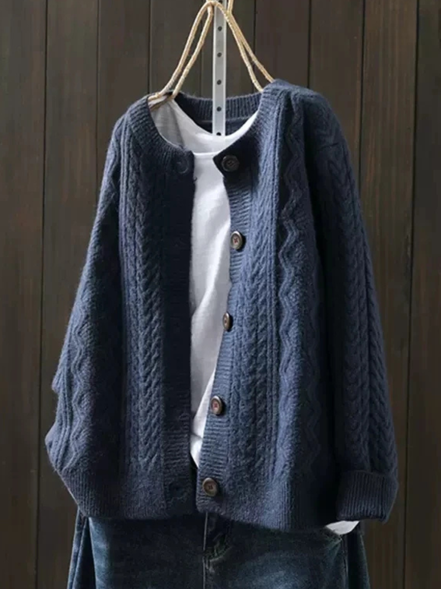 Noelle™ | Cable Cardigan