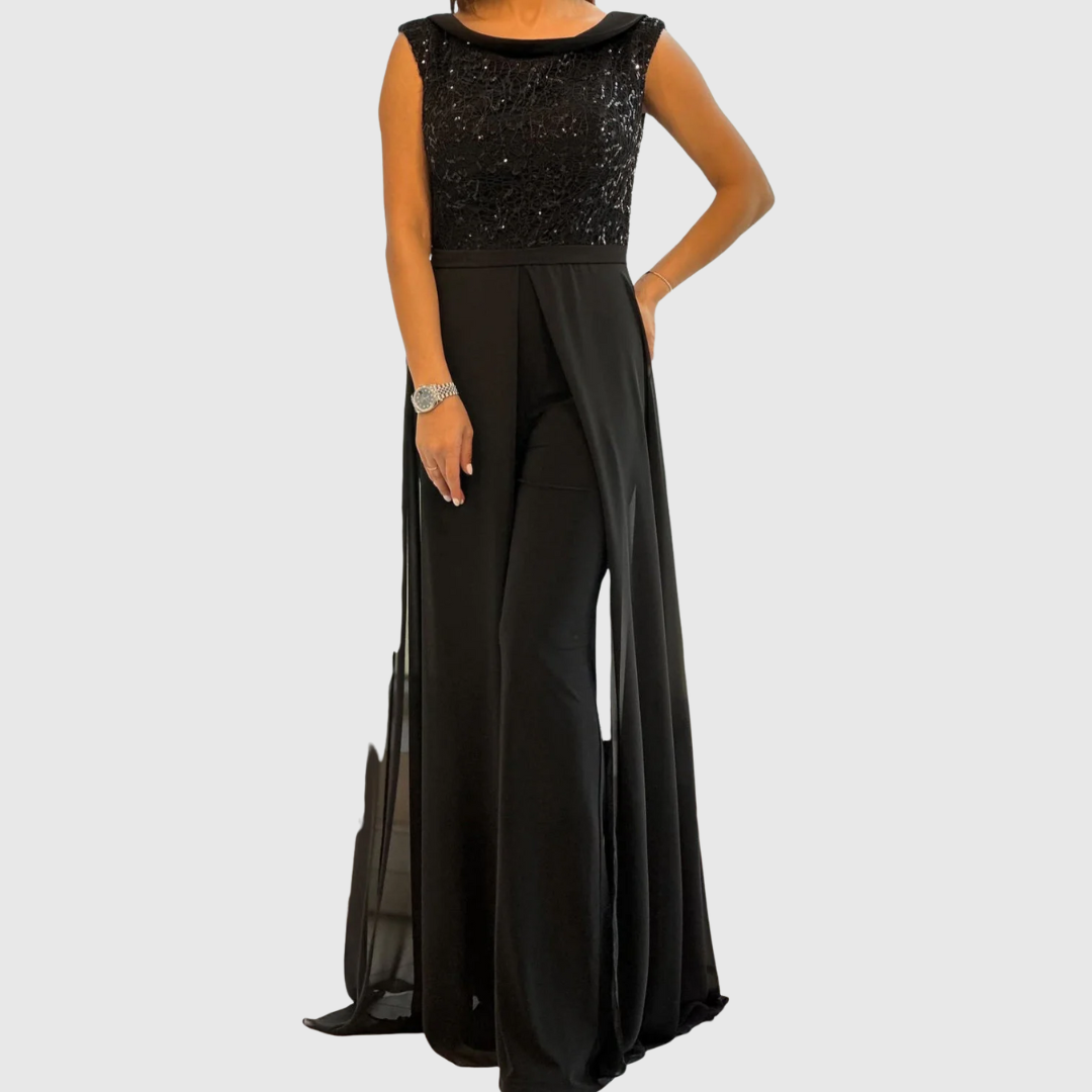 Calista™ | Sleeveless Jumpsuit Dress