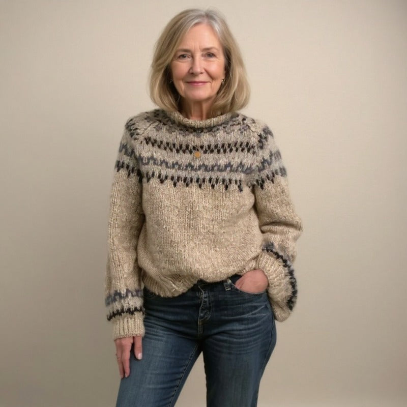 Stella™ | Soft Icelandic Knit Sweater