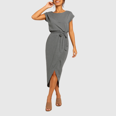 Adelina™ | Casual Midi Dress