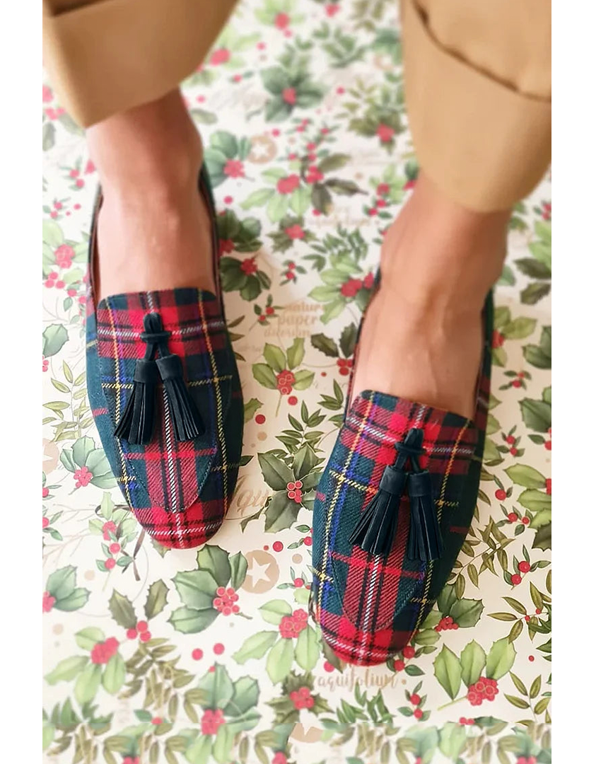Isolde™ | Scottish Chic Loafers