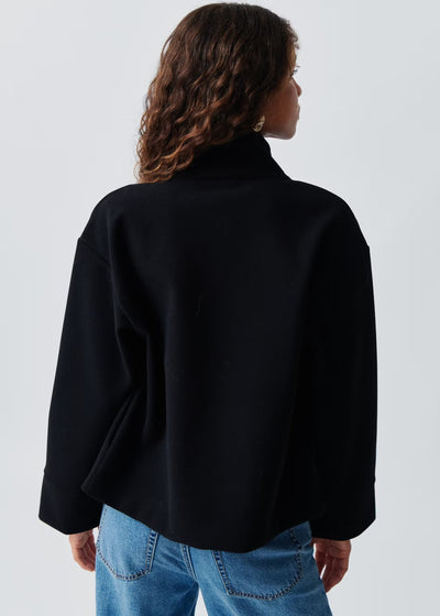Sloan™ | High-Neck Classic Wool Coat