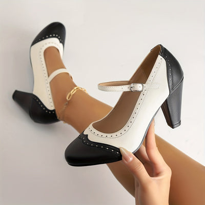 Alara™ | Orthopedic Two-Tone Heels