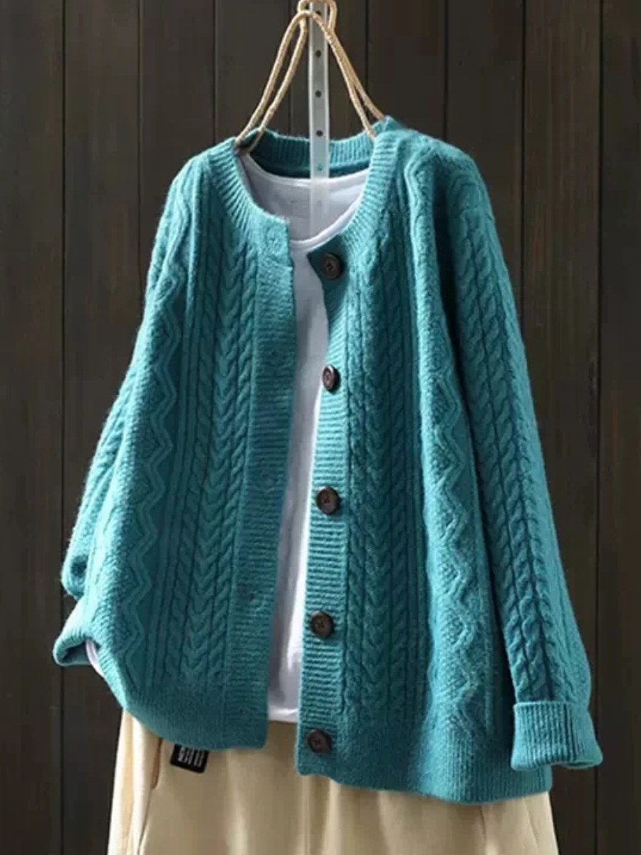 Noelle™ | Cable Cardigan