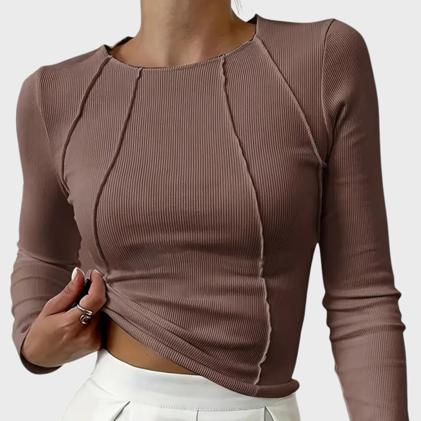 Aisola™ | Stylish Fitted Top