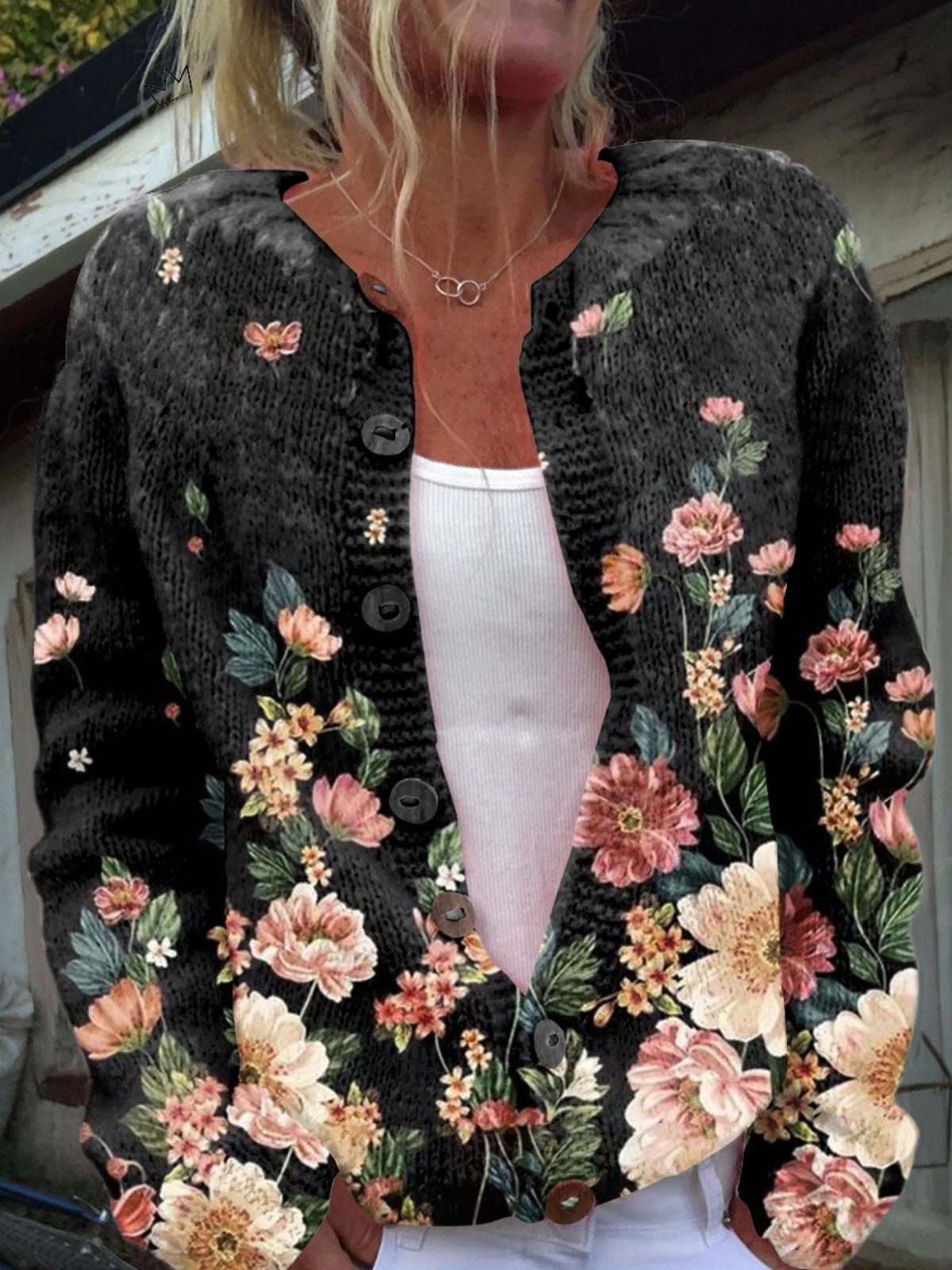 Eleanor™ | Casual Floral Print Cardigan