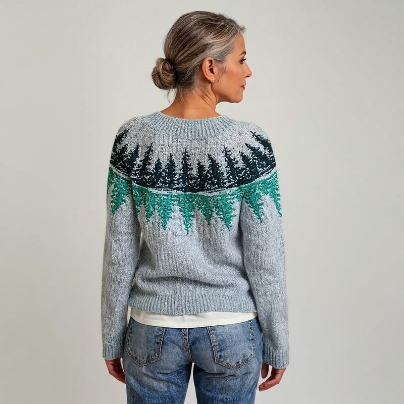 Ruby™ | Nordic Pattern Knit Sweater