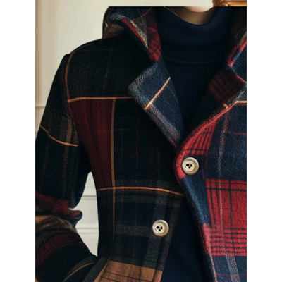Rosalie™ | Retro Plaid Jacket