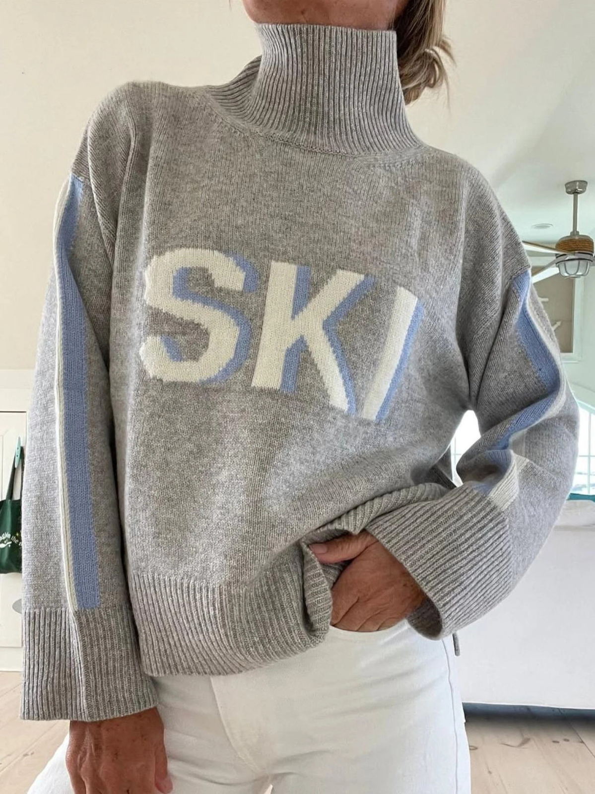 Sloane™ | Retro-Inspired Turtleneck Ski Sweater