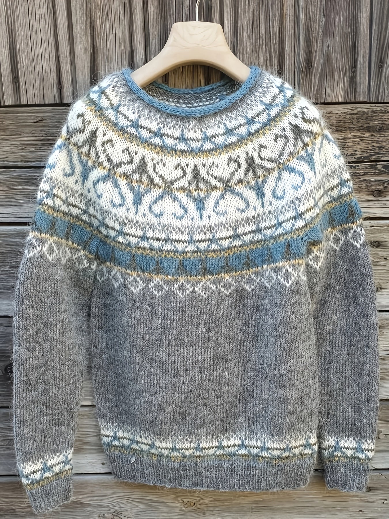 Anya™ | Nordic Winter Sweater