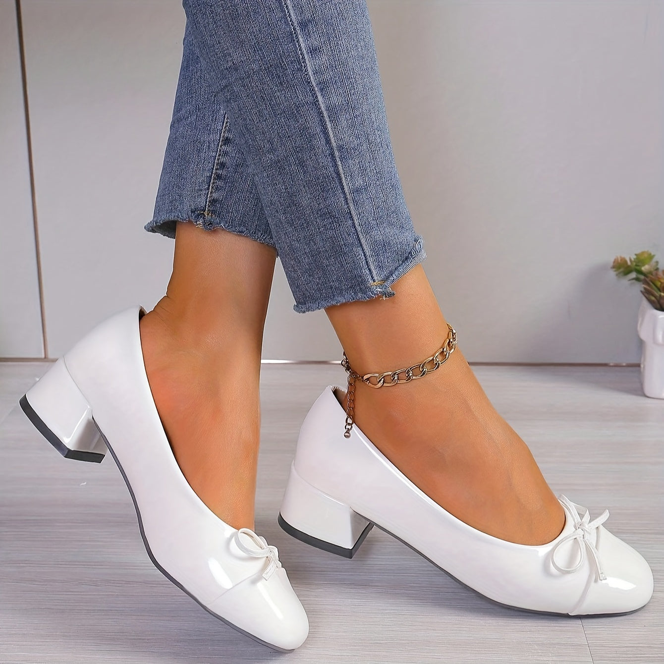 Theresa™ | Shiny Elegance Heels