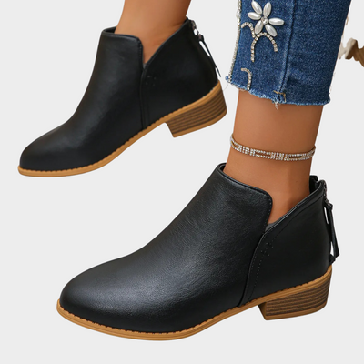 Aria™ | Elegant Low Heel Boots