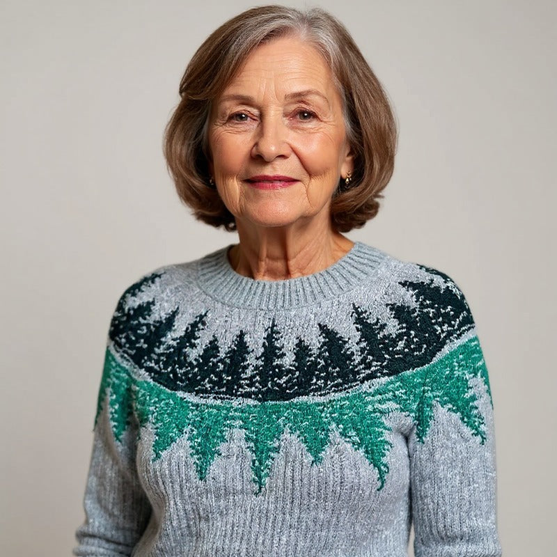 Ruby™ | Nordic Pattern Knit Sweater