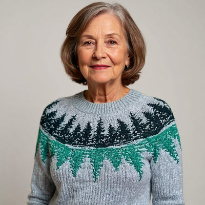 Ruby™ | Nordic Pattern Knit Sweater