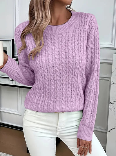 Zoe™ | Cable Knit Sweater