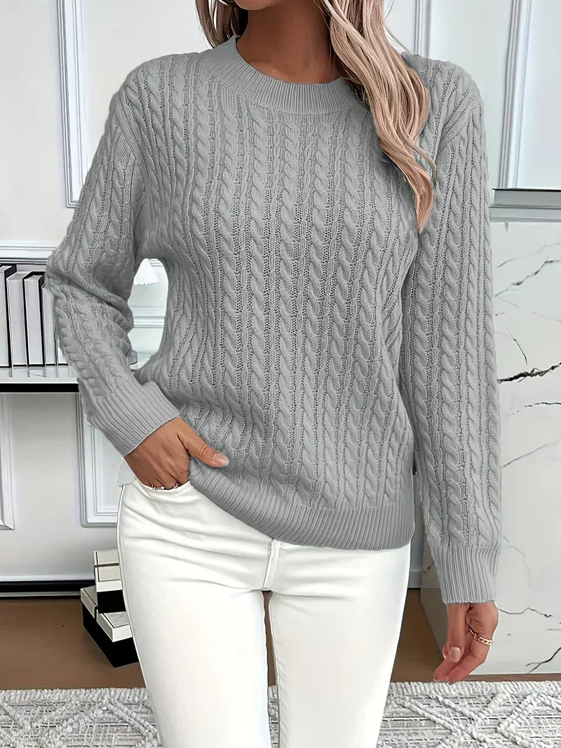 Zoe™ | Cable Knit Sweater