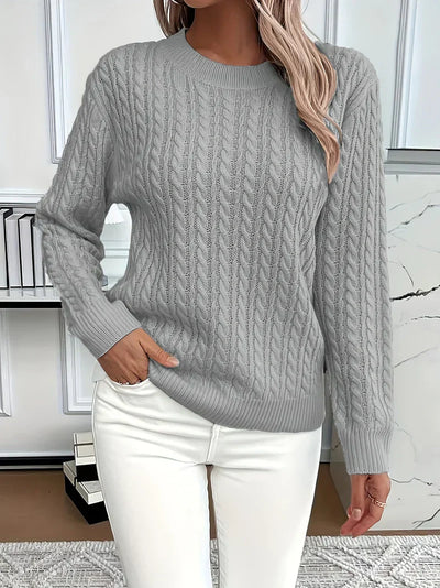 Zoe™ | Cable Knit Sweater