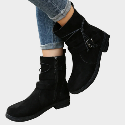 Sofia™ | Elegant Low Heel Boots