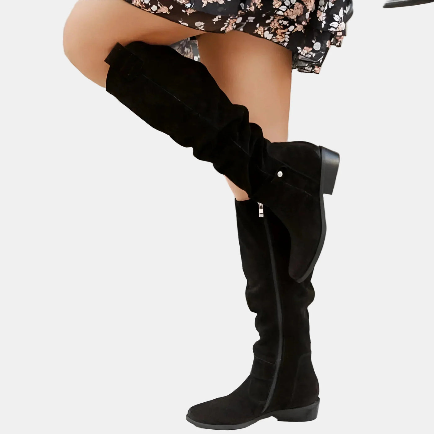 Zoe™ | Elegant Low-Heeled Boots