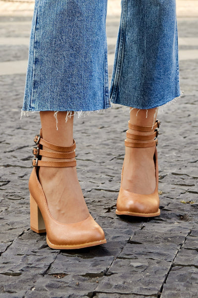 Vivienne™ | Triple Buckle Heels