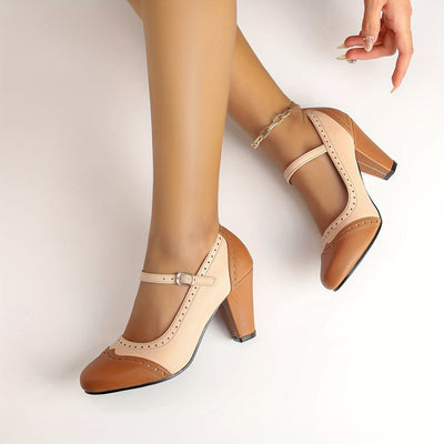 Alara™ | Orthopedic Two-Tone Heels