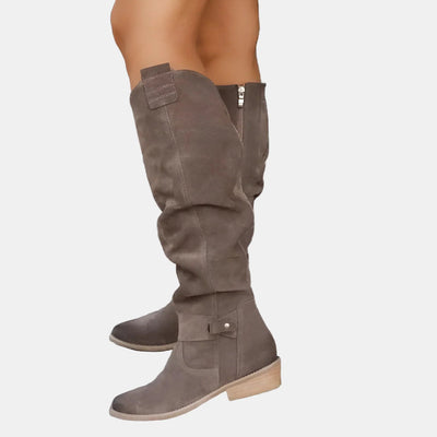 Zoe™ | Elegant Low-Heeled Boots