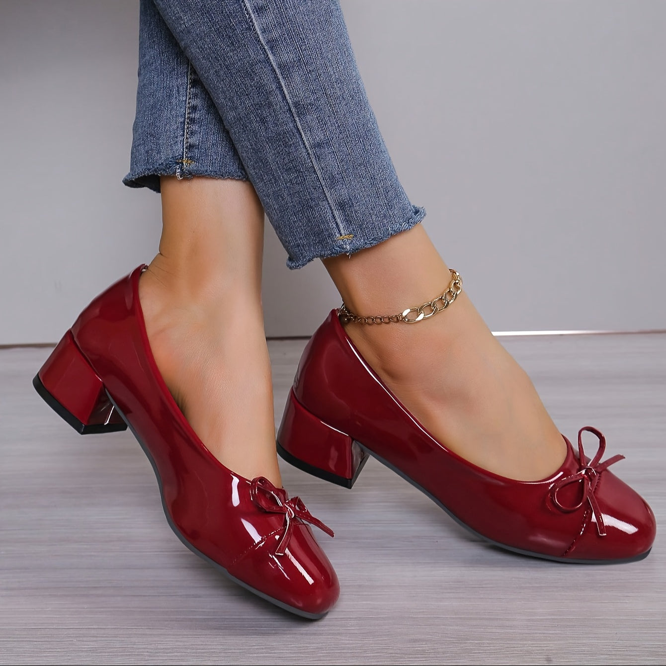 Theresa™ | Shiny Elegance Heels