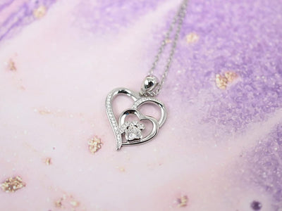 Aurielle™ | Paw Heart Pendant Necklace