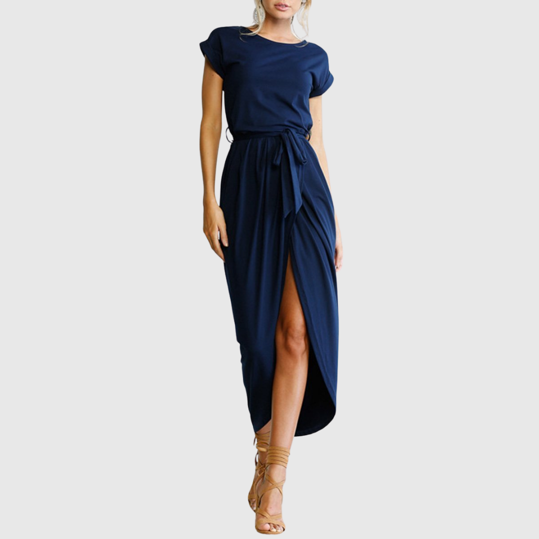 Adelina™ | Casual Midi Dress
