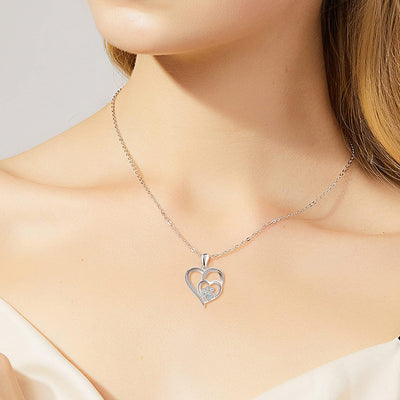 Aurielle™ | Paw Heart Pendant Necklace