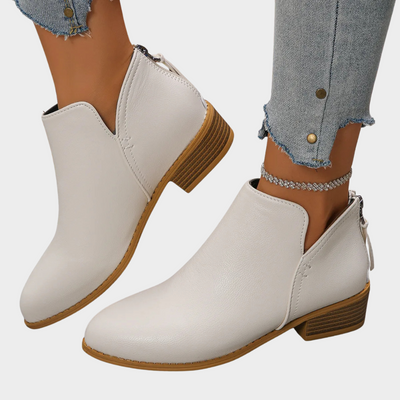 Aria™ | Elegant Low Heel Boots