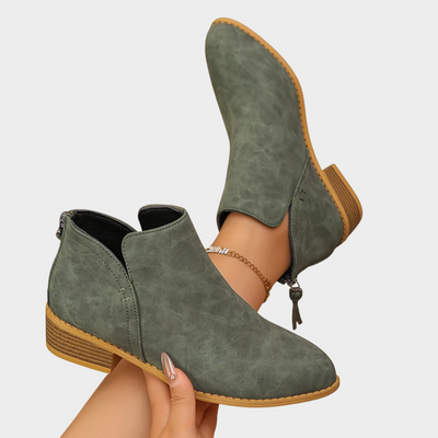 Aria™ | Elegant Low Heel Boots
