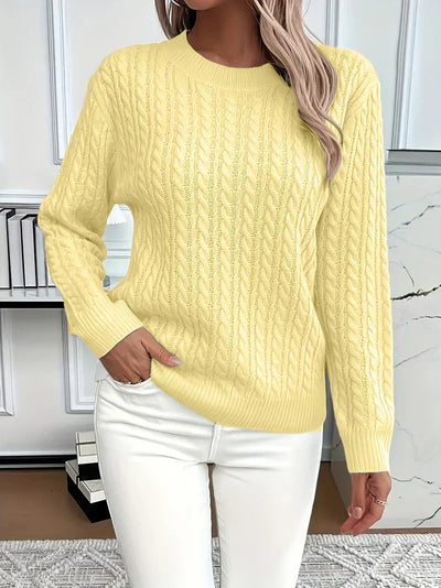 Zoe™ | Cable Knit Sweater