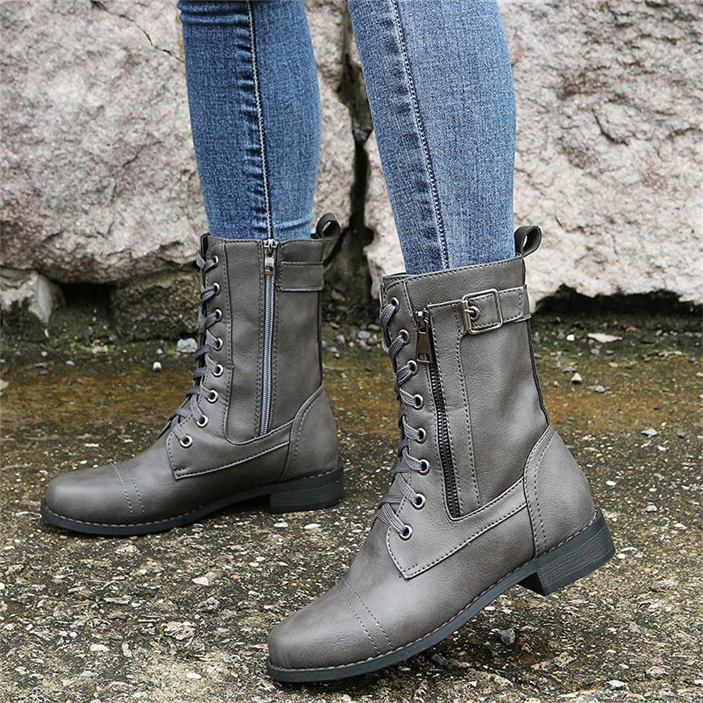 Ericka™ | Zipper Boots