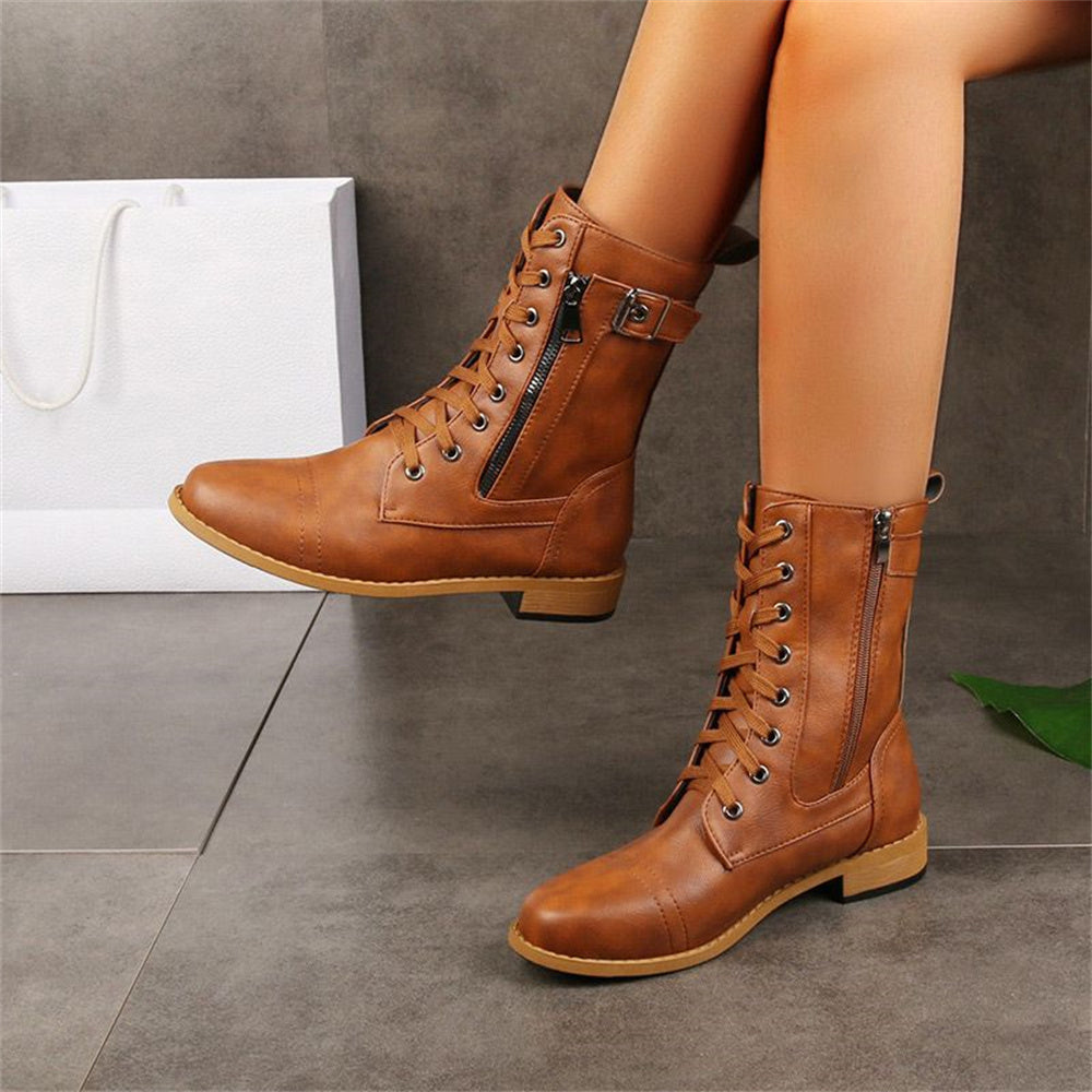 Ericka™ | Zipper Boots