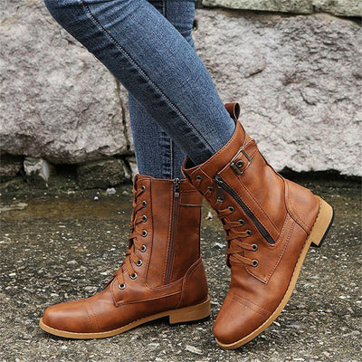 Ericka™ | Zipper Boots