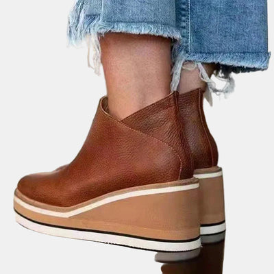 Avery™ | Elegant Heeled Ankle Boots