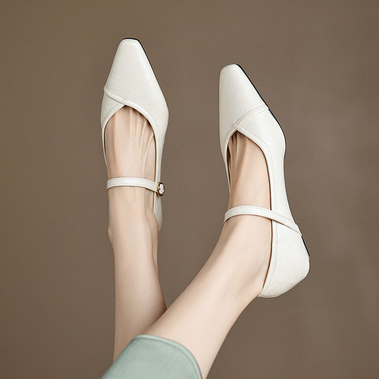 Eliza™ | Sleek Flat Sandals