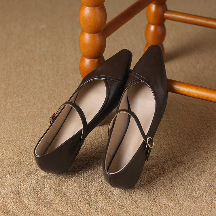 Eliza™ | Sleek Flat Sandals