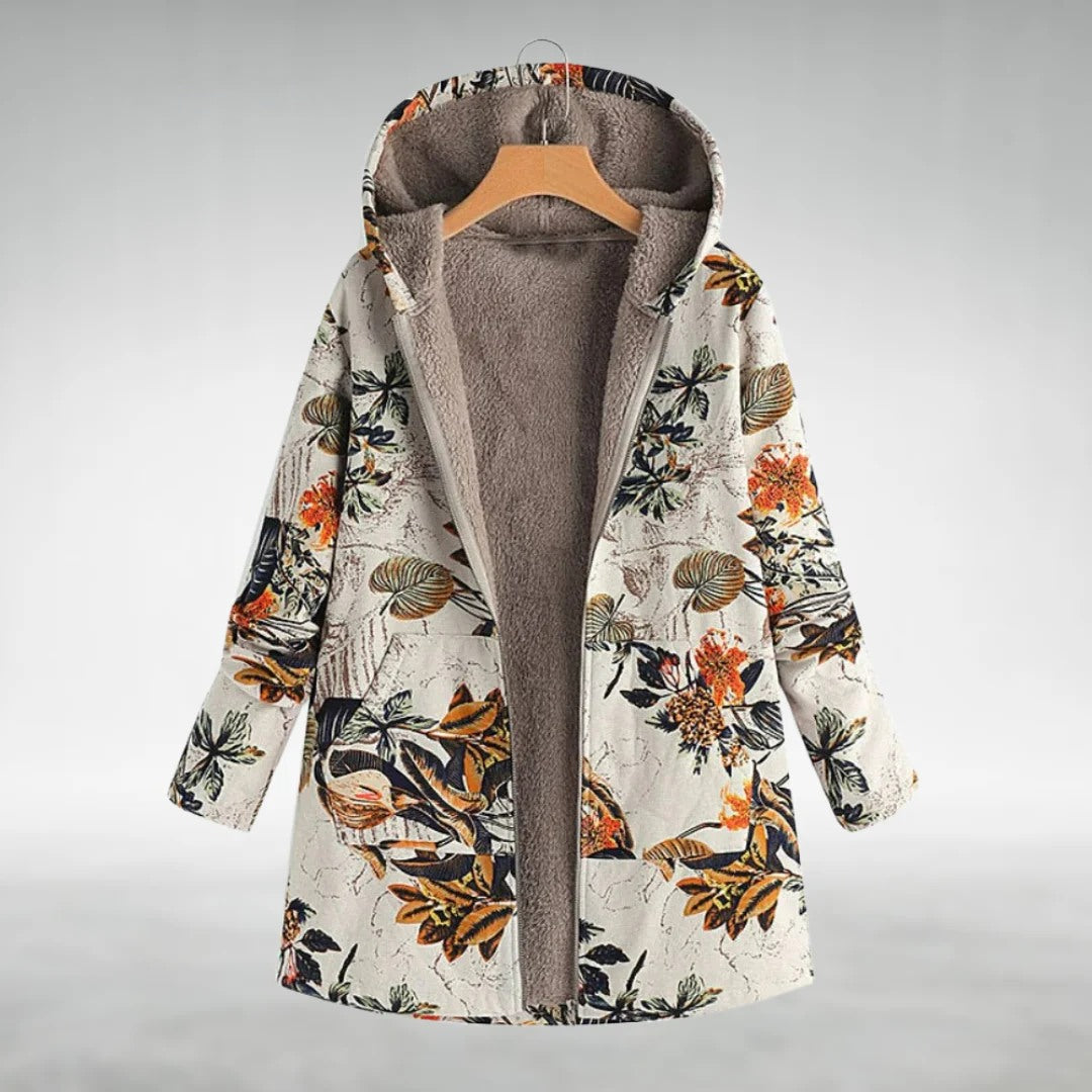 Arden™ | Floral Fleece Jacket
