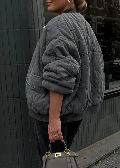 Tessa™ | Oversized Padded Bomber Jacket