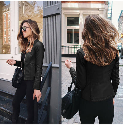 Sophia™ | Leather Jacket