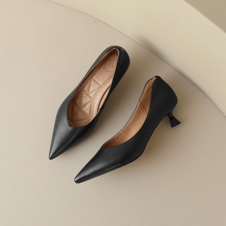Gerda™ | Chic Pointed Pumps