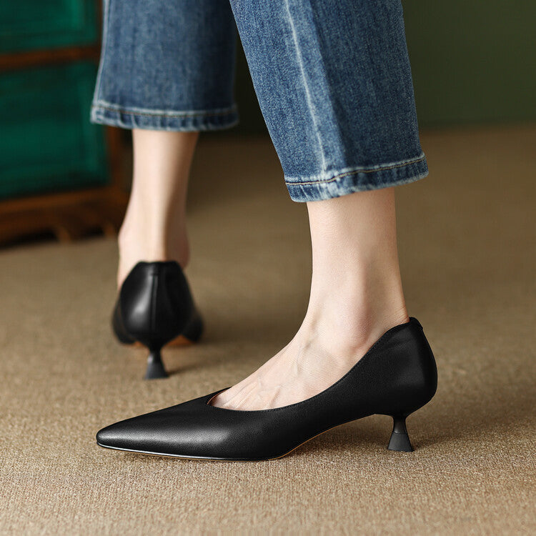 Gerda™ | Chic Pointed Pumps
