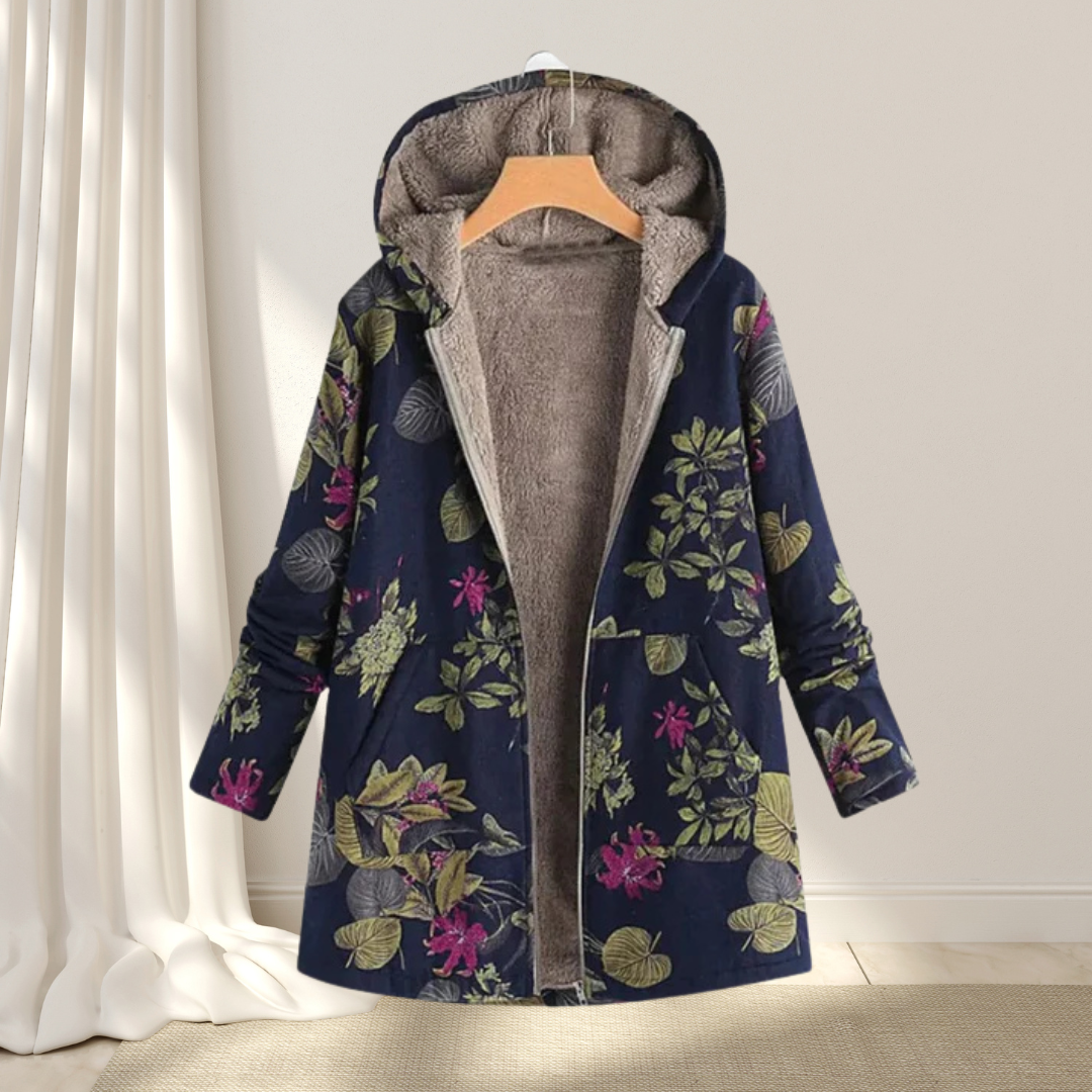 Arden™ | Floral Fleece Jacket