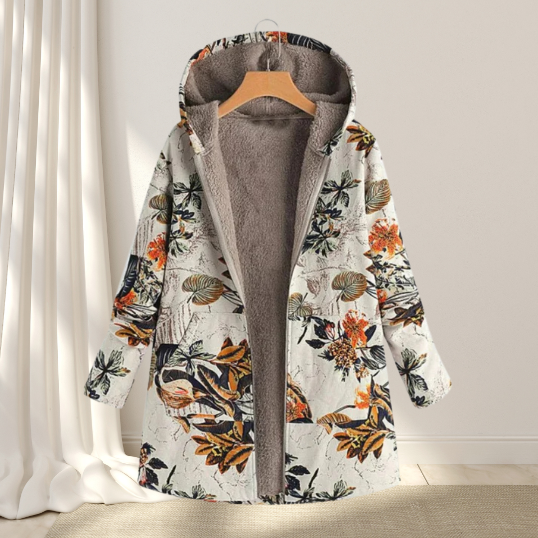 Arden™ | Floral Fleece Jacket