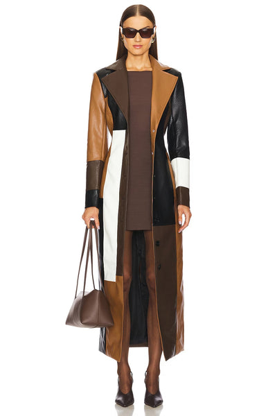 Tessa™ | Luxe Brown Vixen Coat