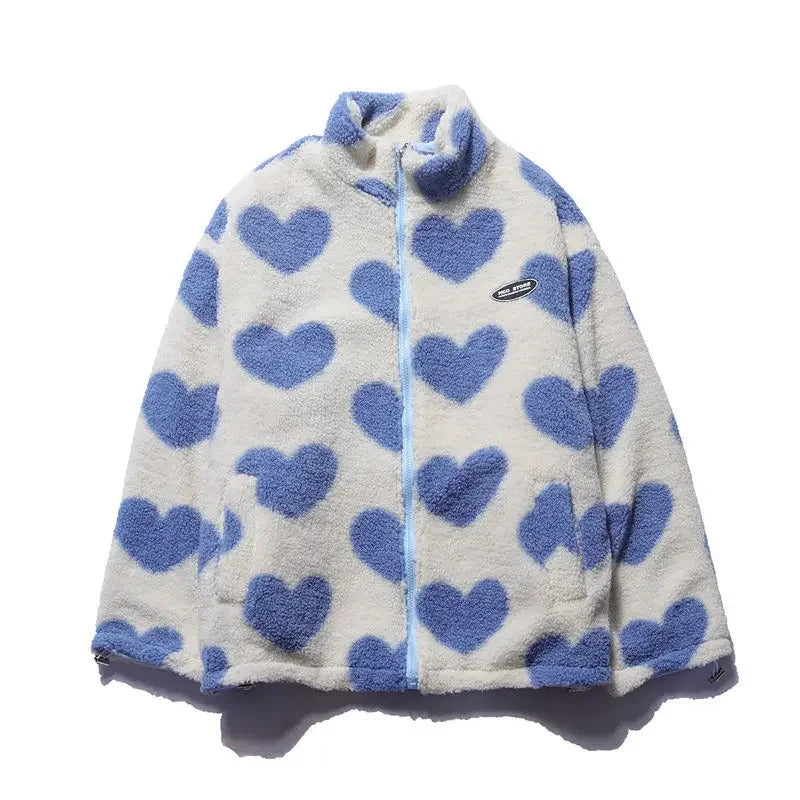 Riley™ | Reversible Heart-Pattern Jacket